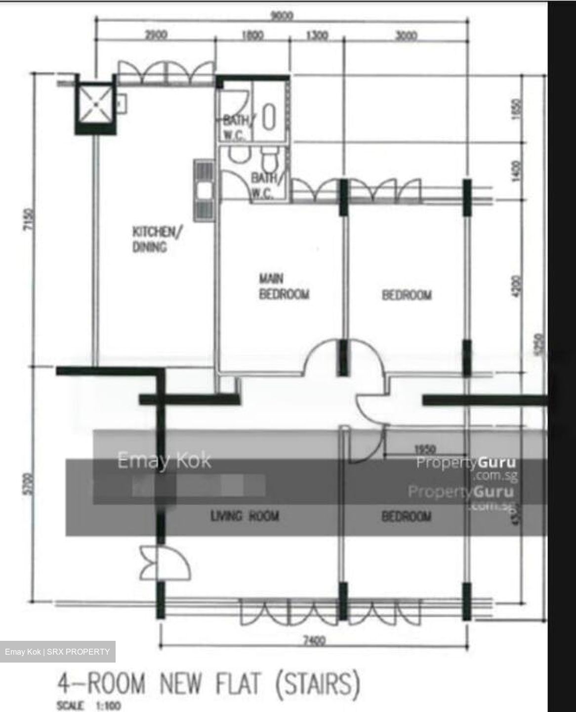 Blk 317 Clementi Avenue 4 (Clementi), HDB 4 Rooms #461559091